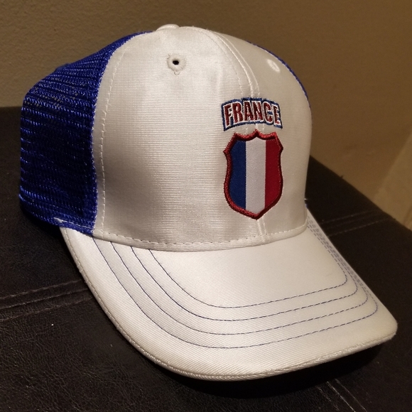 ⚽️ France FIFA Cup 2010 South Africa Trucker Hat ⚽ - Picture 5 of 9